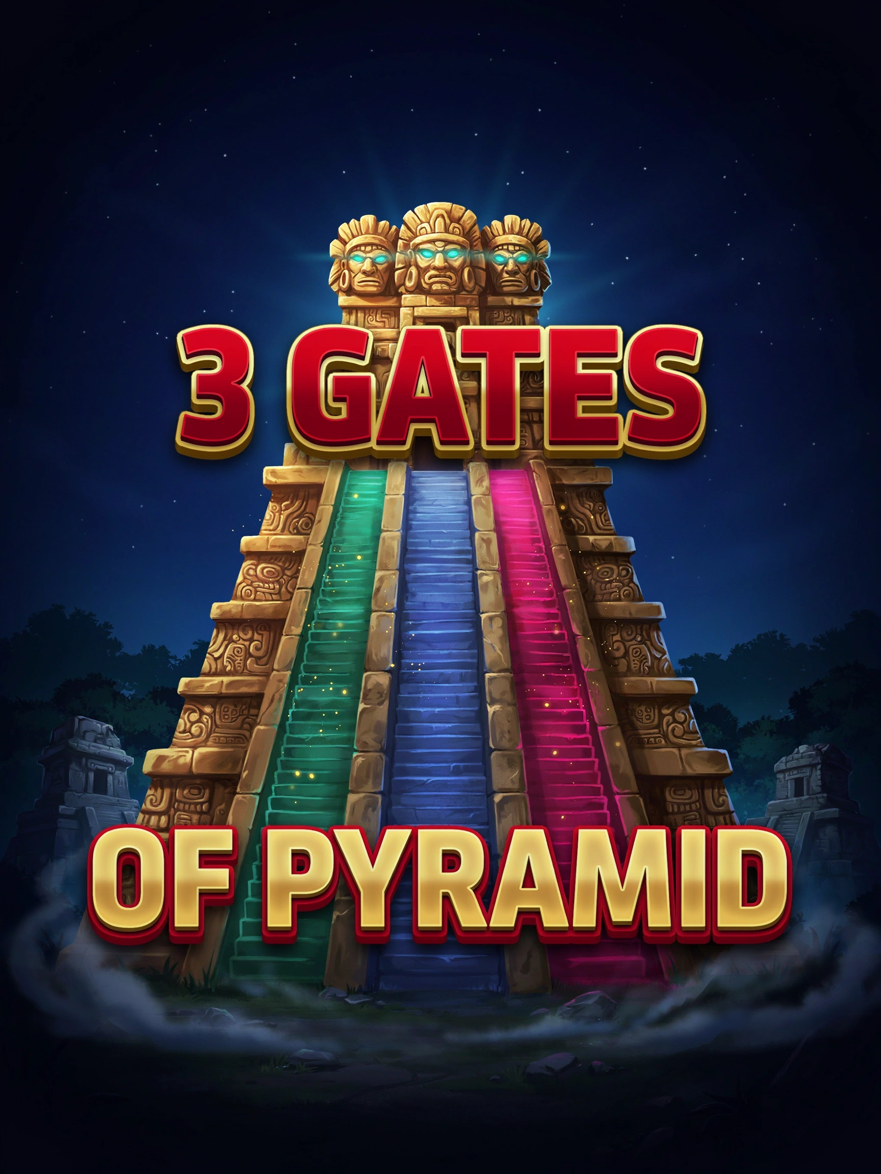 3 Gates of Pyramid pokie loading screen