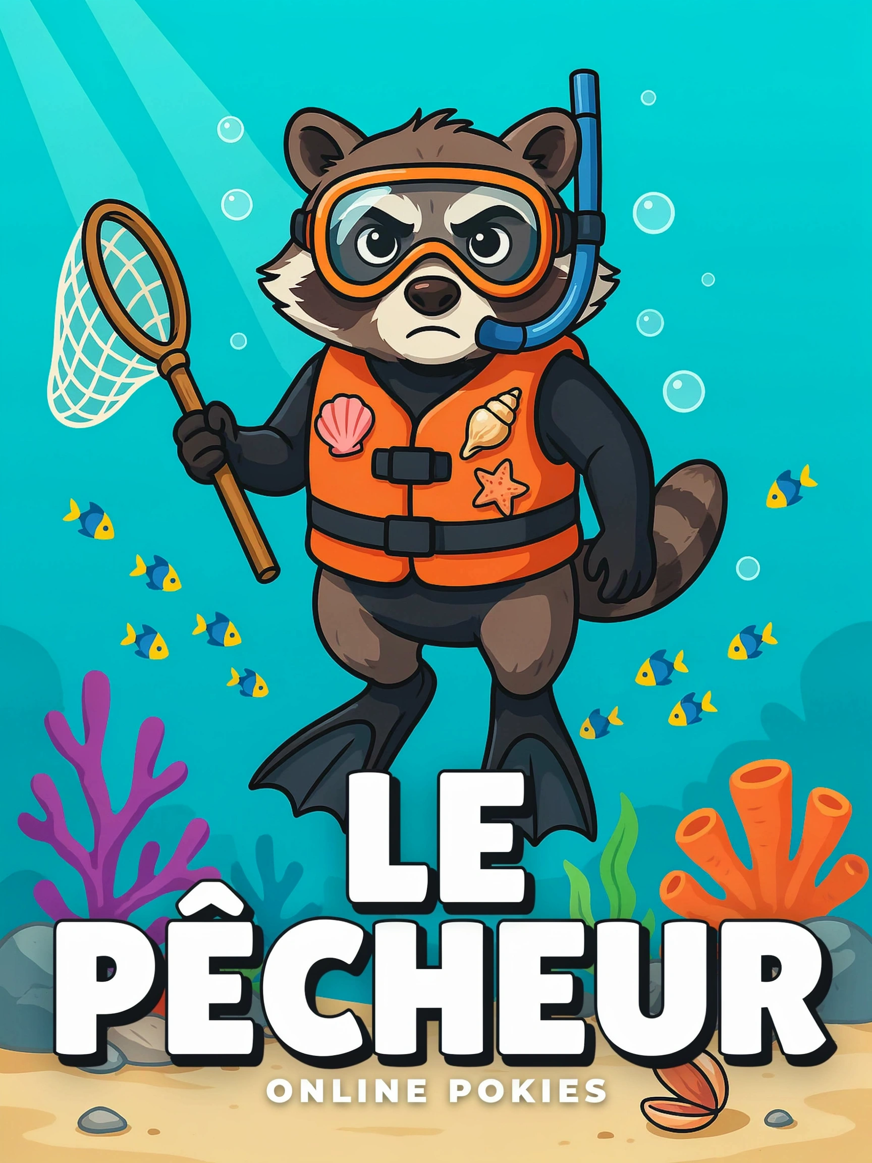 Screenshot of the Le Catcher pokie