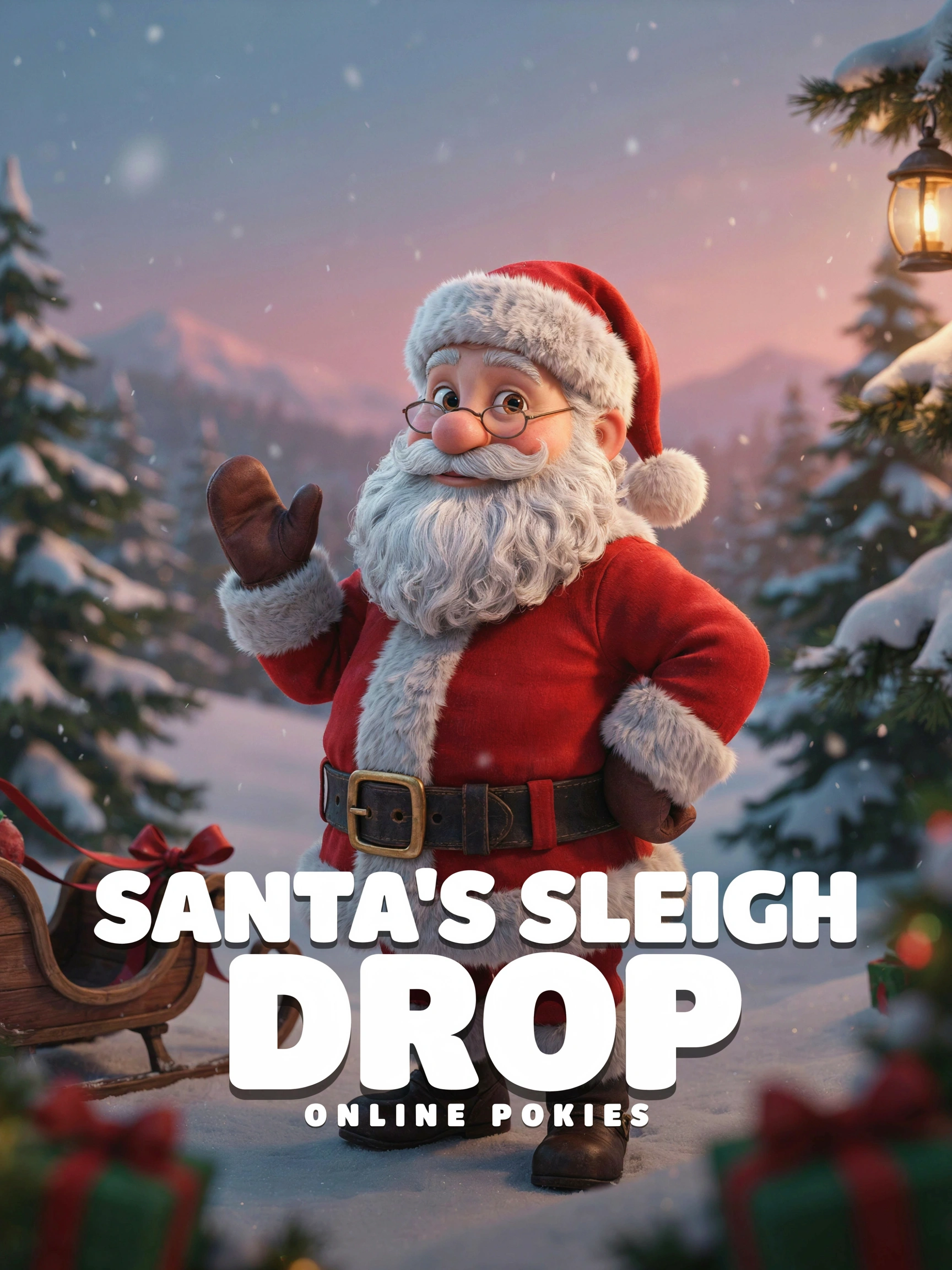 Cover tile for the Xmas Drop pokie