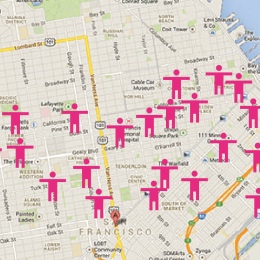 to generate zones of influence based on current consumption data